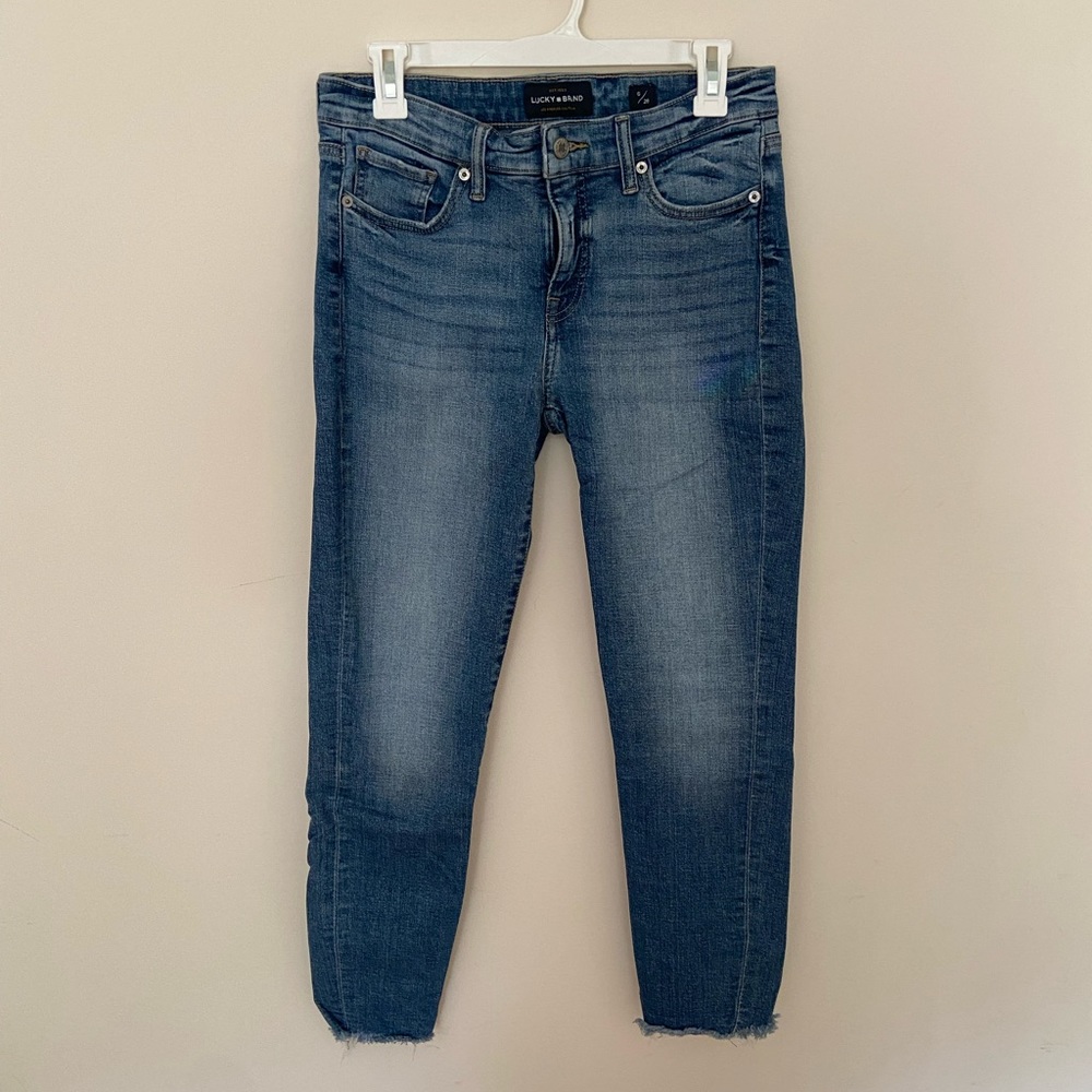Lucky Brand - Ava Crop Jean - Medium Wash